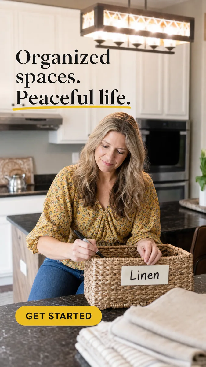 Organize by Designe founder Nichole Gehman in a client home
